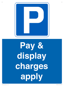 Pay & display charges apply